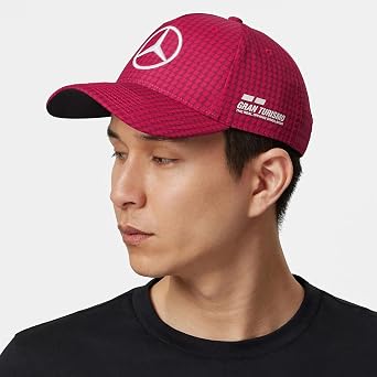 Mercedes AMG Petronas Formula One Team - 2023 Lewis Hamilton Driver Cap - Apple Red - Unisex - Size: One Size