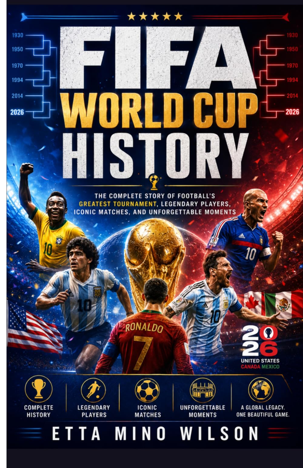 FIFA World Cup History: The Complete Story of Football's Greatest Tournament, Legendary Players, Iconic Matches, and Unforgettable Moments