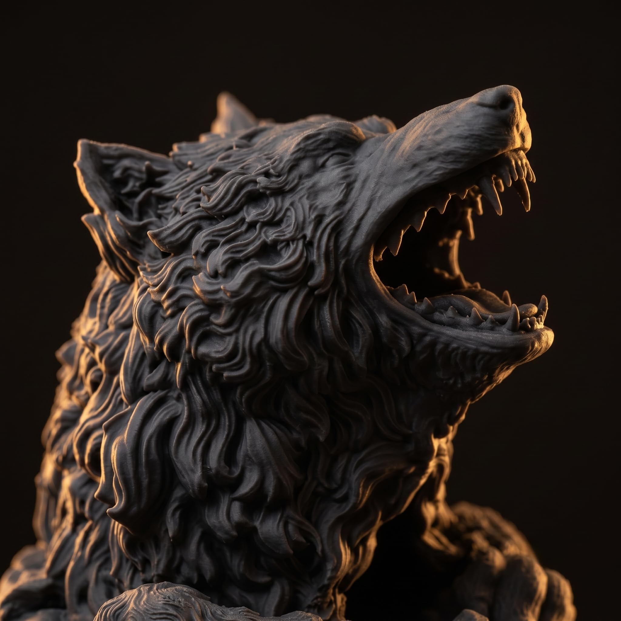 Wolf Dadi Torre | DND Dice Tower Tabletop RPG P&P DSA Fantasy Dungeons Dragons