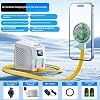 AI Liquid Cooling Phone Cooler,9°C Magnetic Cell Phone Radiator with Digital & Version 36W Pro 12N Screen For Gami Magnet,
