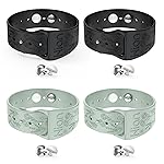 Hion Motion Sickness Bracelets Sea Sickness Wristbands for Motion Sickness/Morning Sickness/Pregnancy Nausea Anti Nausea Wristband Acupressure Nausea Bands Motion Sickness Bands2Pairs-Black+Beryl