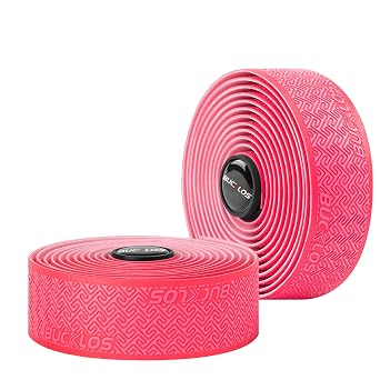 BUCKLOS Bike Handlebar Tape for Road Bike, Bicycle 3mm Thick EVA Padded Bar Tape,PU Handle bar Grip Wrap for Gravel Bike Cycling