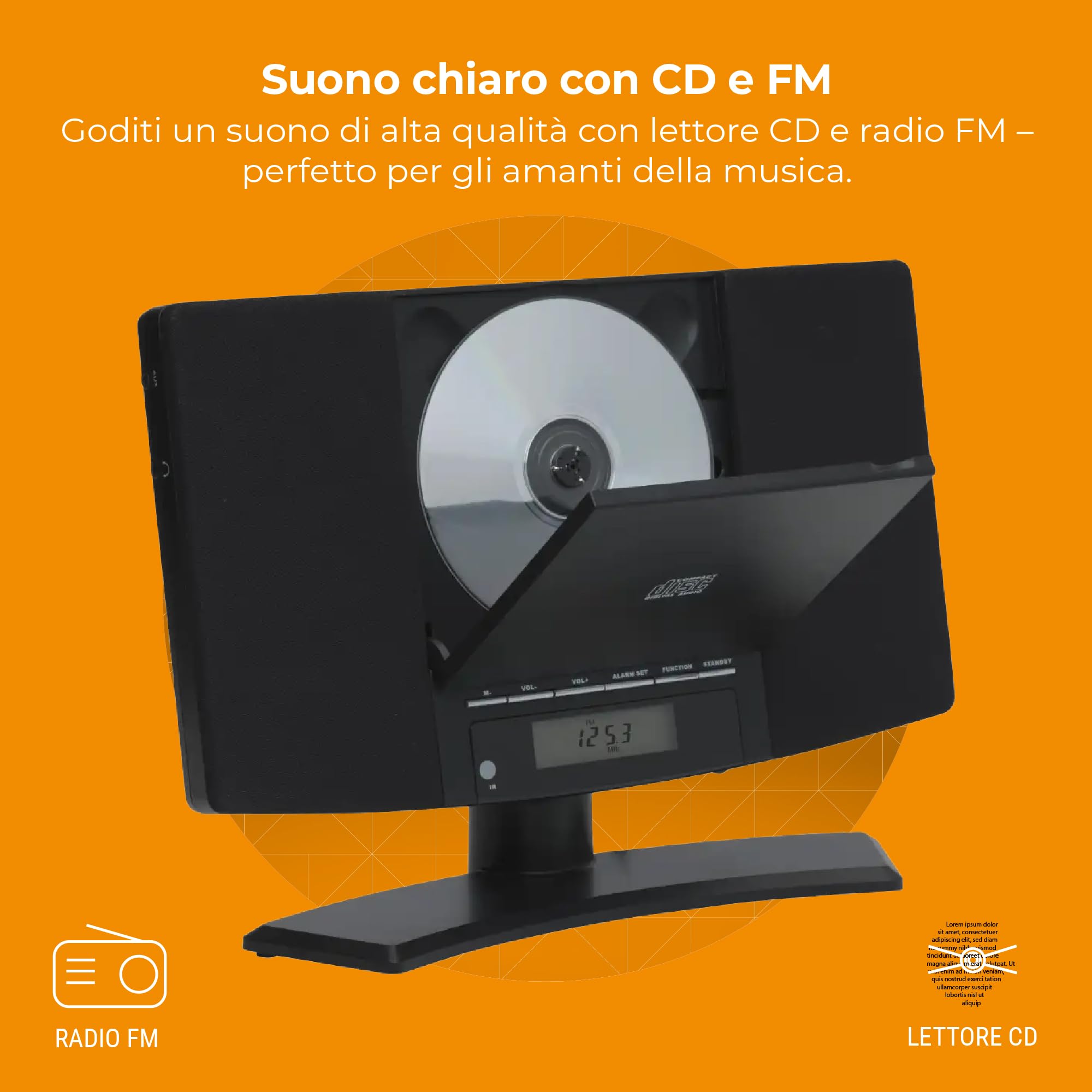Denver MC-5220 Sistema Home Audio