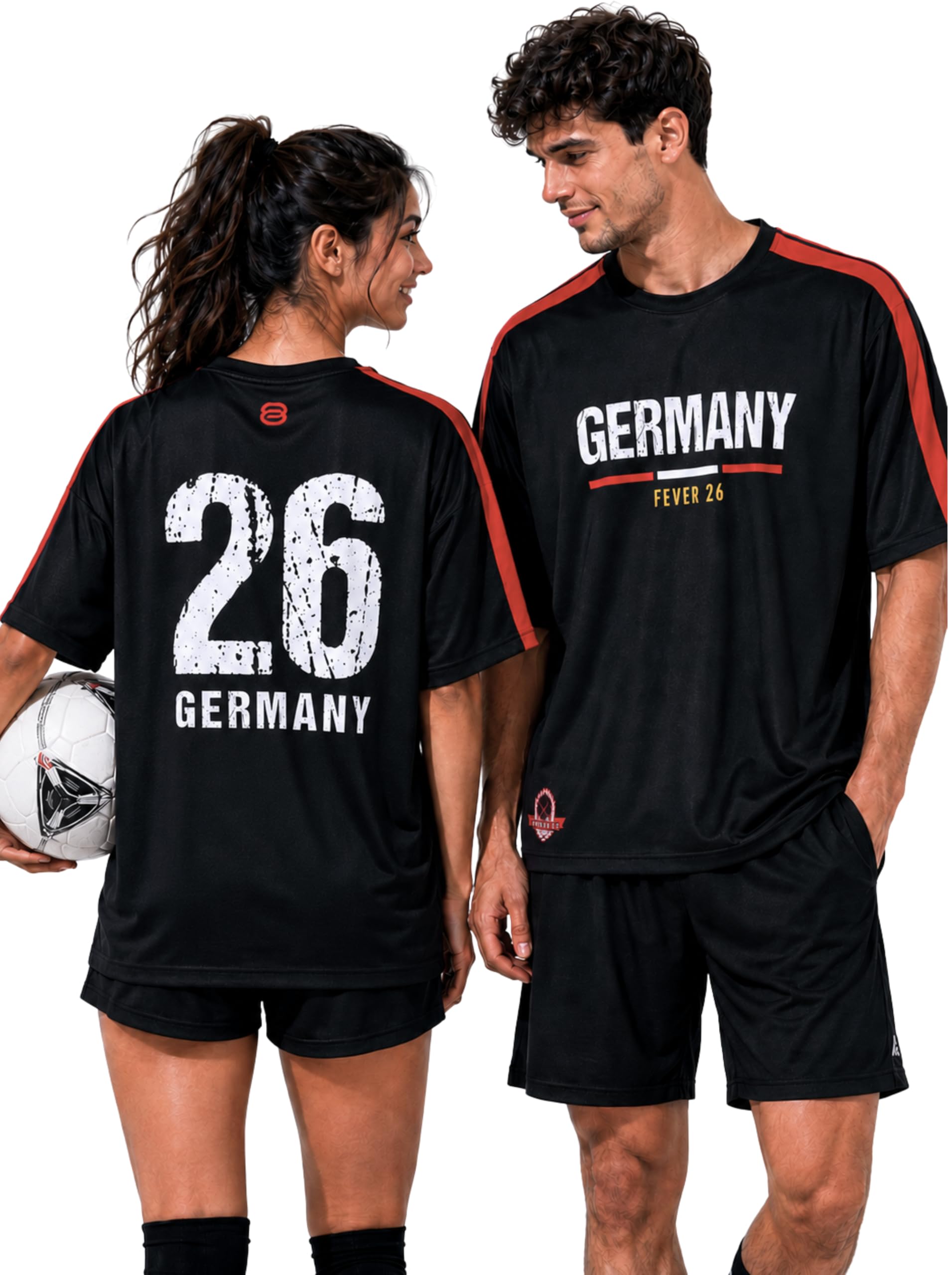 Unisex Oversized Round Neck Jersey Tshirt | Graphic Tees | Supreme Comfort | Effortless Style Oversized T Shirt for Men & Women | Football Jersey | Latest Addition | 2026-image-41