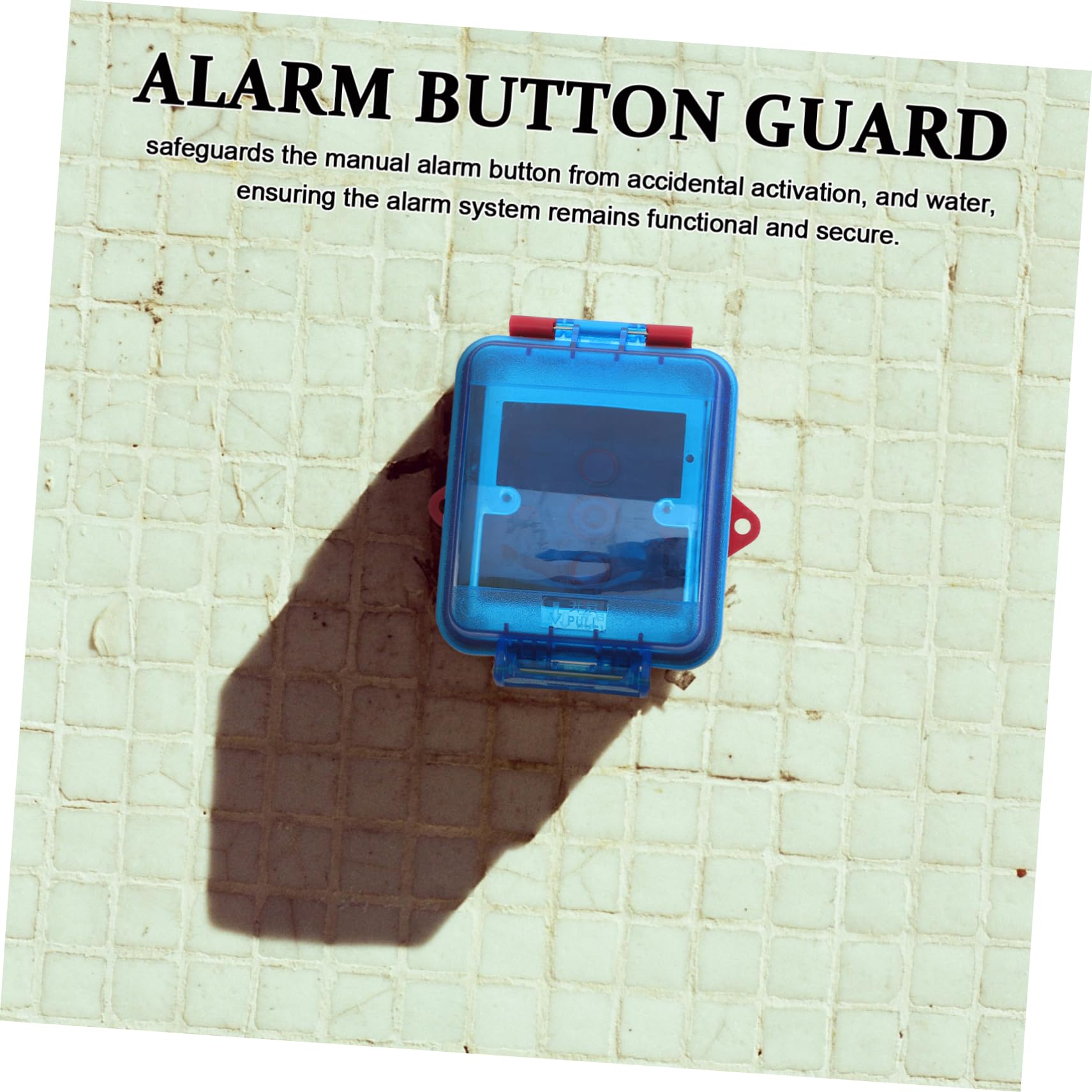 Tofficu Cubierta Protectora para Alarma contra Incendios Compatible con Sap-mfs Cubierta de Emergencia Protector de Botón de Incendio para Puntos de Llamada de Emergencia