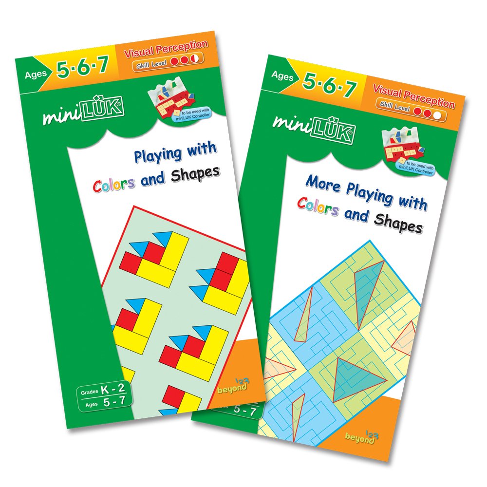 miniLUK Brain Challenger - Colors and Shapes(pack of 2)