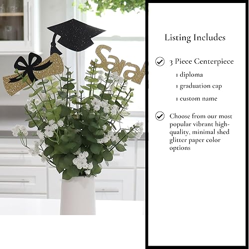 Miniatura 3 de Graduation Table Centerpieces 2024, Graduation Party Table Decorations, Class of 2024 Centerpiece Sticks, 3 per Pack by ZeeBestCelebrations
