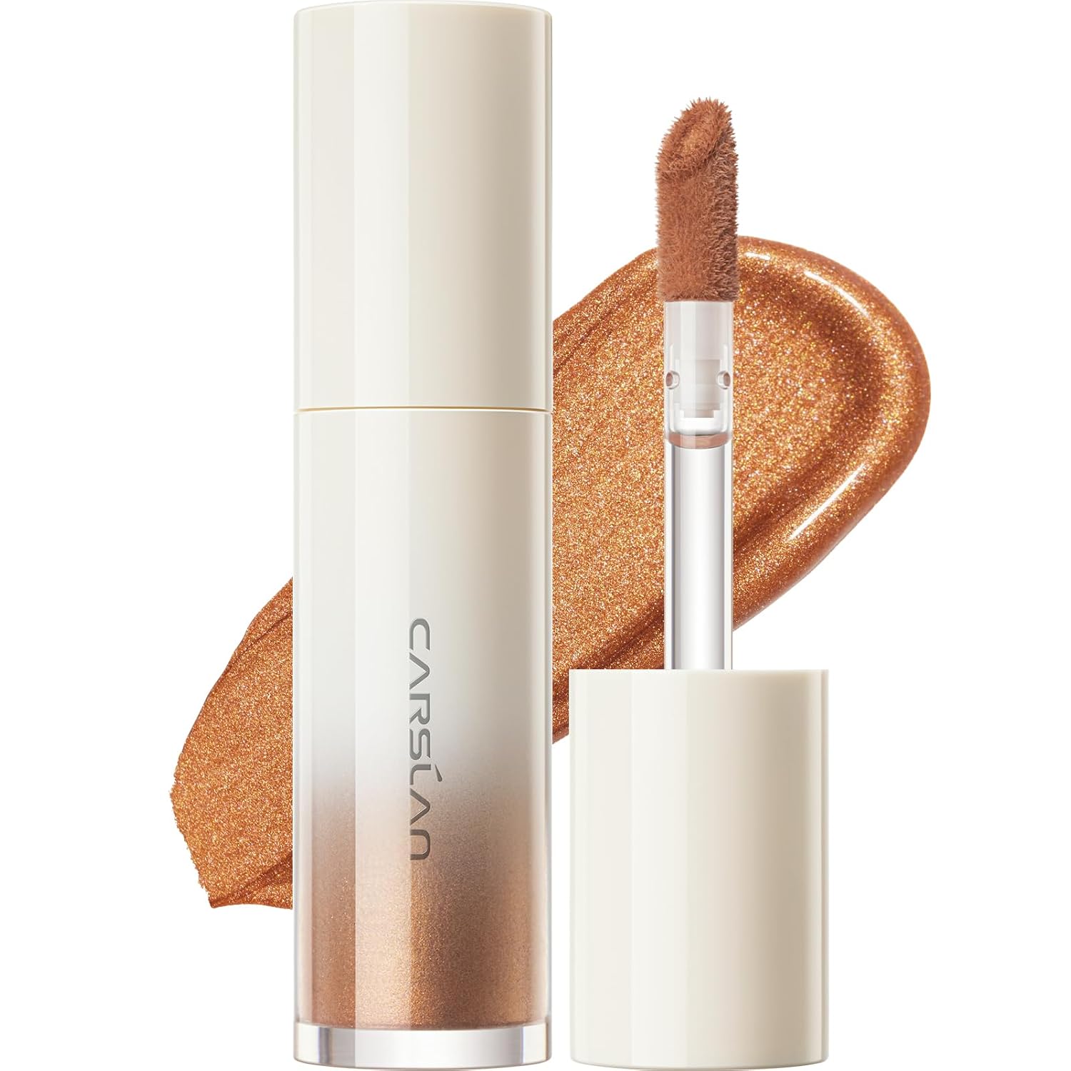 CARSLAN 3D Liquid Highlighter for Natural Radiant Glow, 03 Bronze Cold