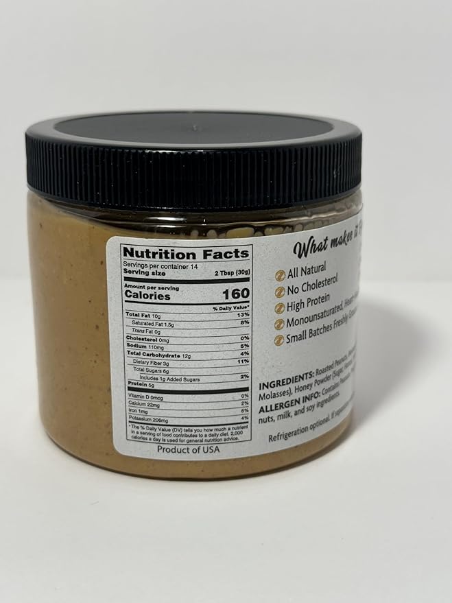 Mantequilla de Maní Crema Clásica Nutty Novelties 15 oz miniatura 2