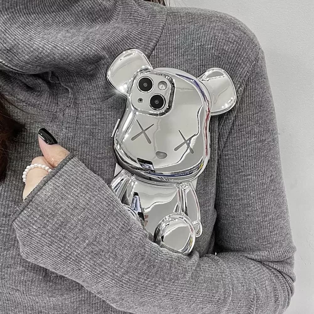 Amazon.co.jp: 韓国 人気 くま iPhoneケース kaws 人気 ベアブリック