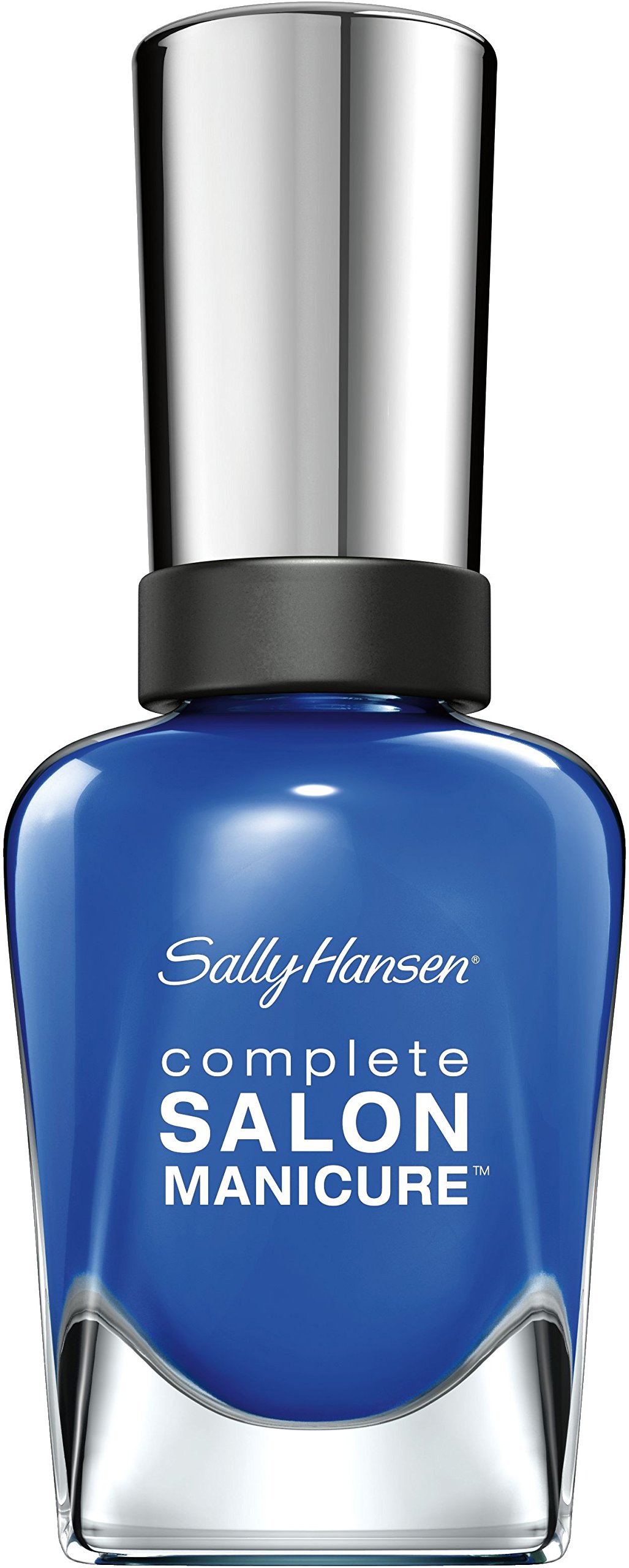 Sally HansenComplete Salon Manicure Nail Polish, 531 Dark Hue-mor/Nourishing Dark Blue Metallic, 15 g