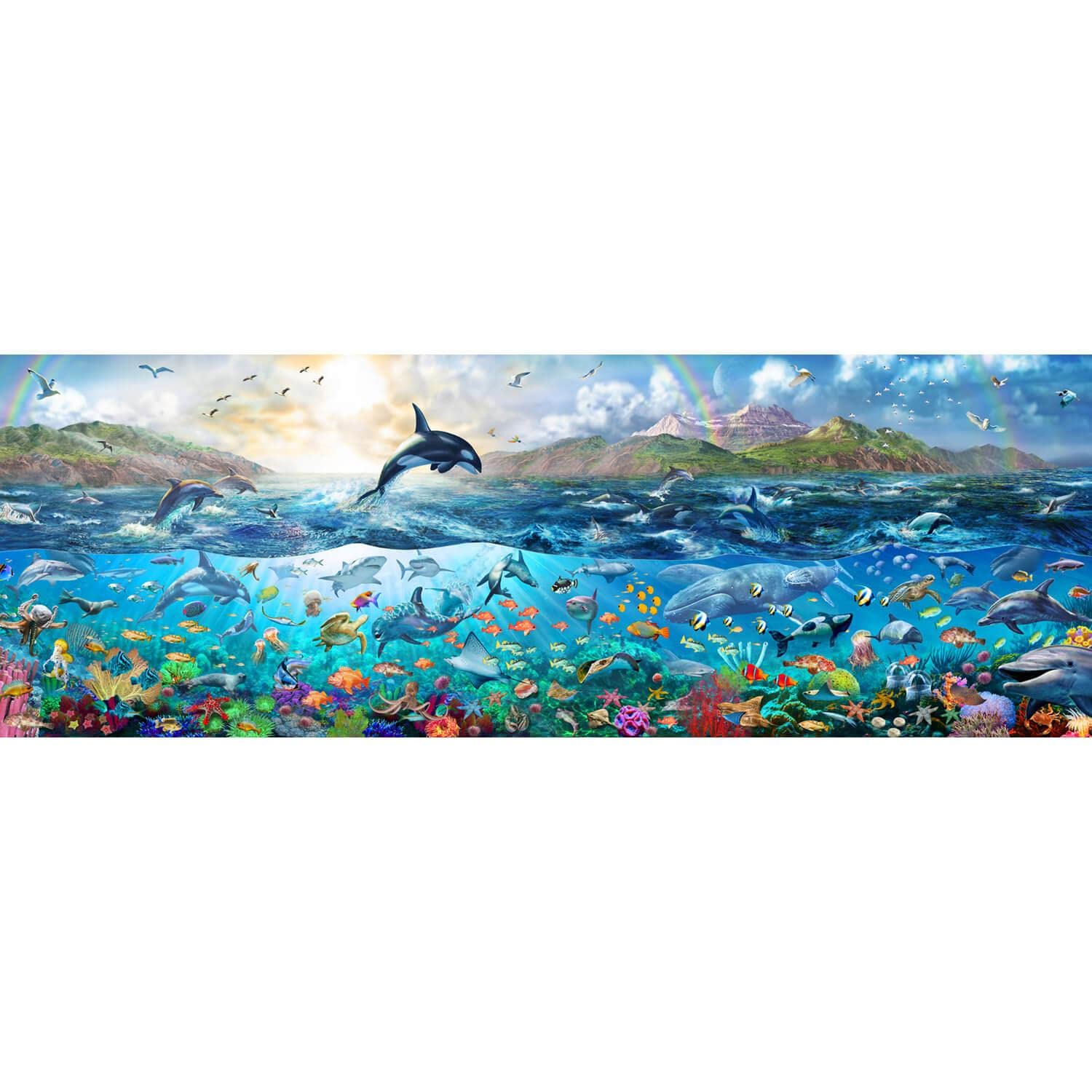 Anatolian Puzzle - Ocean Panorama, 1000 Piece Jigsaw Puzzle, #1121