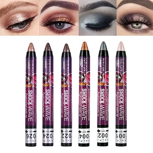 Miniatura 10 de MEICOLY Sombra de ojos verde en barra para el día de San Patricio, accesorios verdes para mujer, sombra de ojos brillante metálica, sombra de ojos