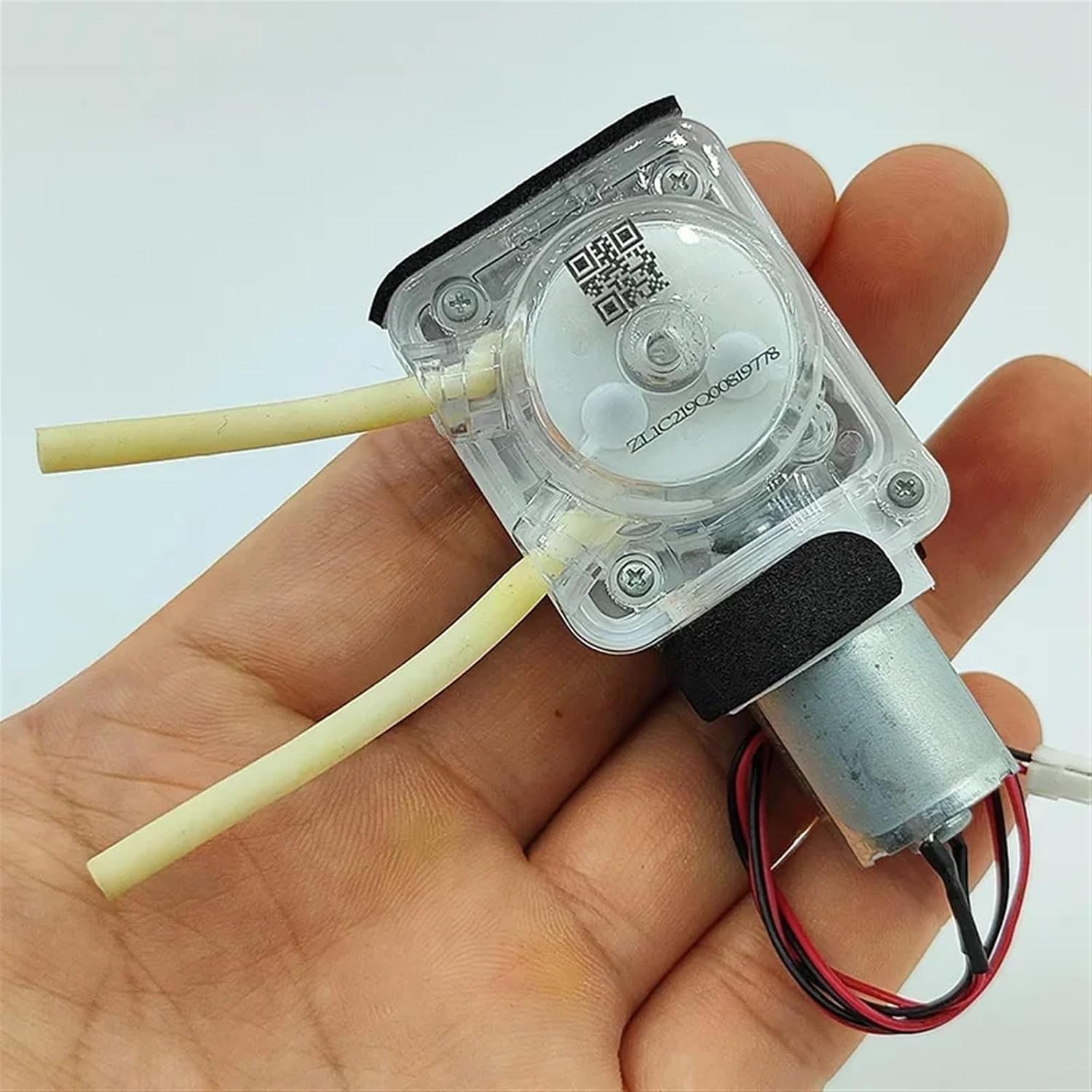 DC 3V 3.7V 5V Small Peristaltic Water Dosing Pump Self-priming Suction Liquid Reversible Metering Pump