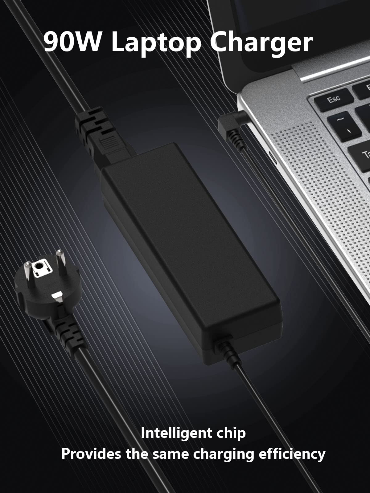 90W Alimentatore Per Notebook ASUS ADP-90CD DB 19V 4.74A - Foto 3