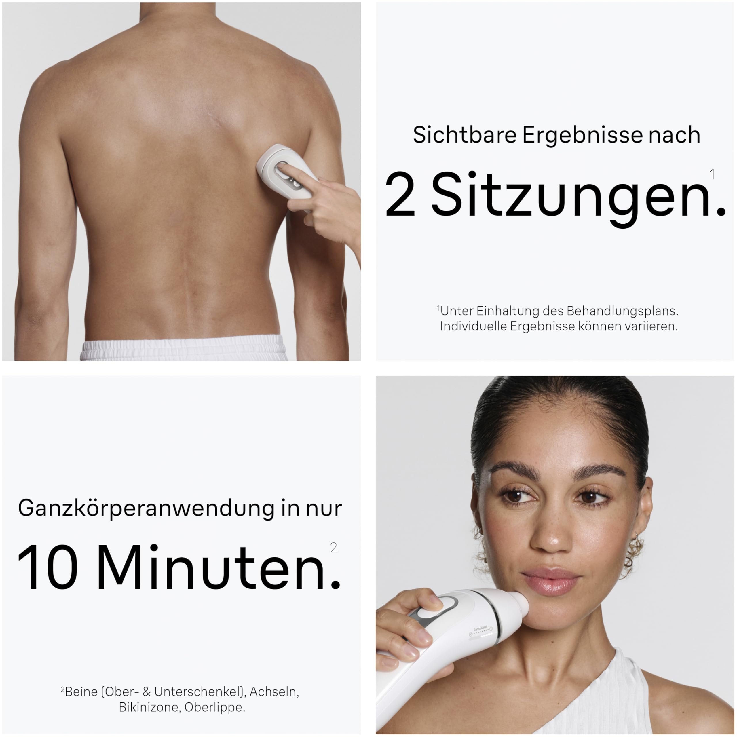 Braun Silk·expert Pro 5 IPL Gerät Haarentfernung PL5234 Weiß/Silber