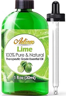 Artizen Lime Essential Oil (100% Pure & Natural - Undiluted) Therapeutic Grade - Huge 1oz Bottle - Perfect for Aromatherap...