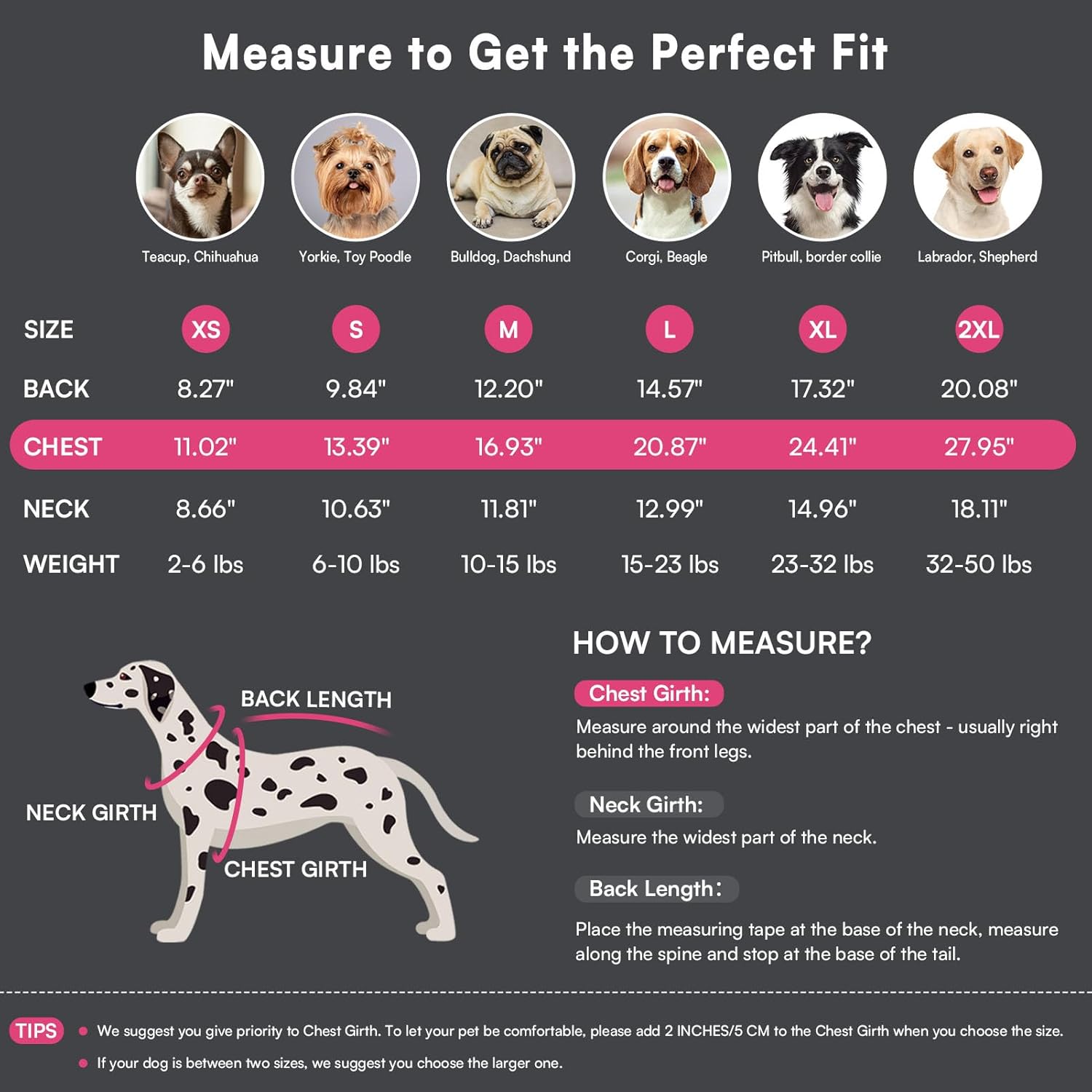 Queenmore Dog Sweater,Soft Fleece Vest Pullover Dogs Jacket with Elastic Stretchable,Warm Winter Dog Coats Cold Weather Doggy Dachshund Sweaters for Small Dogs Cats Boy or Girl (Pink, S) - Image 3