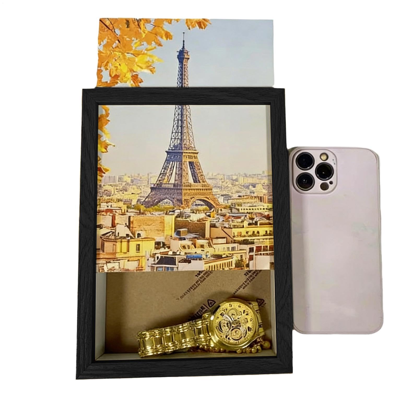 Rangement d'argent caché en coffre-fort discret et compartiment mural en bois