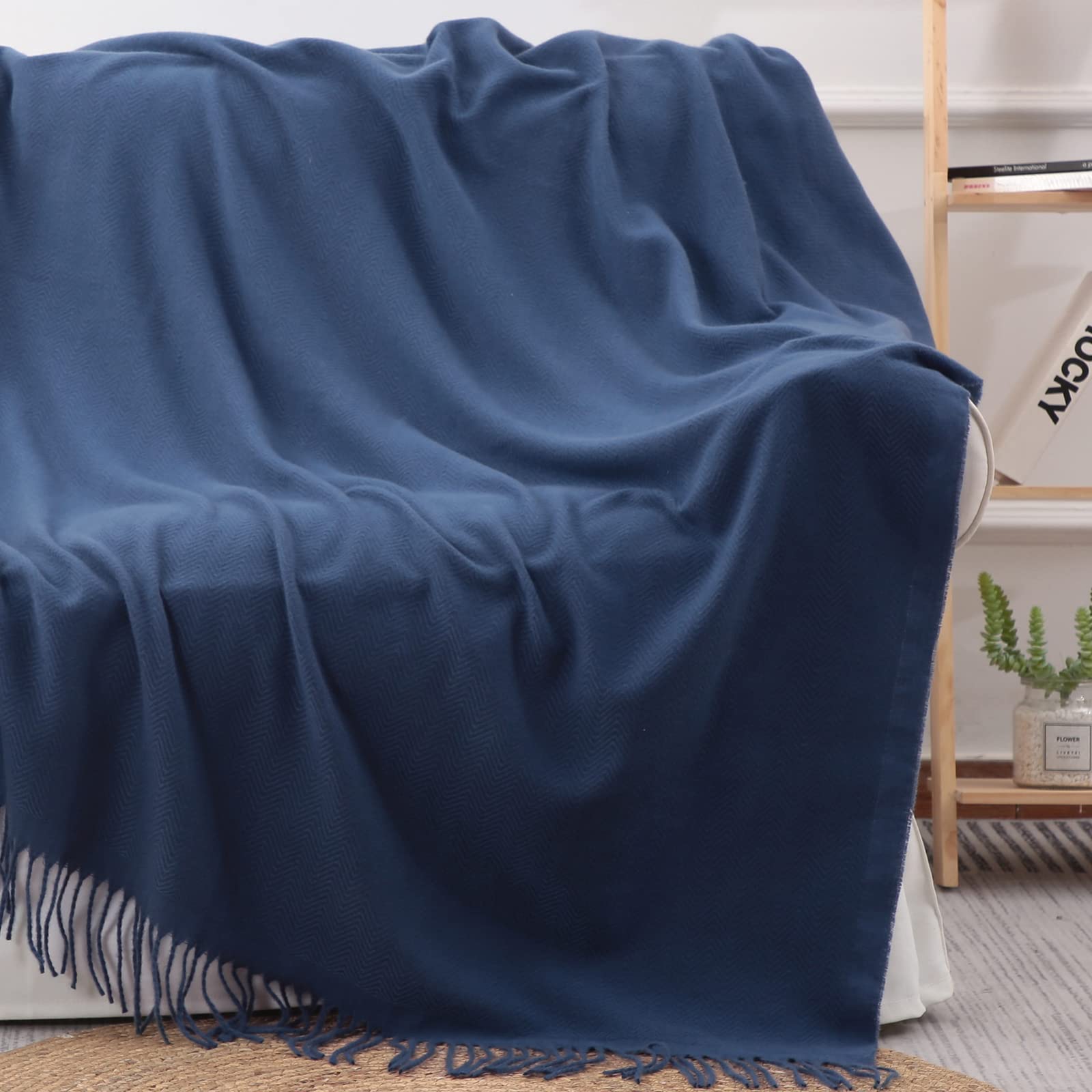 Amazon｜Gemarwel ブランケット 毛布 ニット スロー おしゃれ 北欧