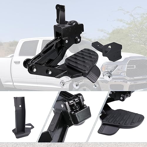 Miniatura 6 de Repuesto de escalón de cama de esquina trasera para Dodge Ram 2500 3500 2019 2020 2021 2022 reemplaza 82215842AH 82215842AD 82215842AE 82215842AC