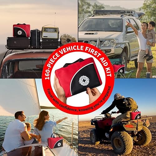 Vista 29 de Protect Life Kit de primeros auxilios de supervivencia para el hogar/negocios, kits de supervivencia de campamento Mini kit de primeros auxilios