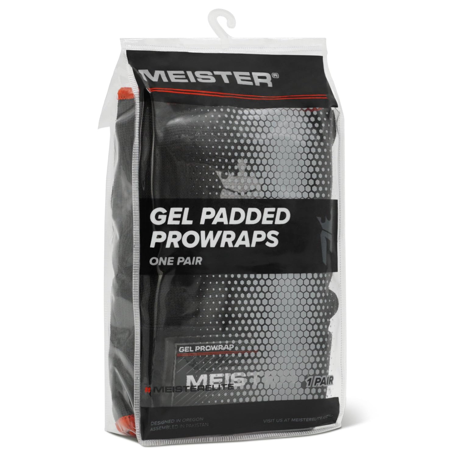 Meister Gel-Padded Prowrap Hand Wrap Guanti Coppia