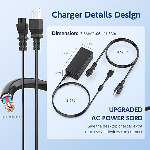 Miniatura 6 de Cargador de portátil de 45 W para Lenovo ADLX45NCC2A ADLX45NLC2A ADLX45NCC3A ADLX45NDC3A ADLX45NLC3A 45N0289 45N0290 45N0294 0B47030 0C19880 362290