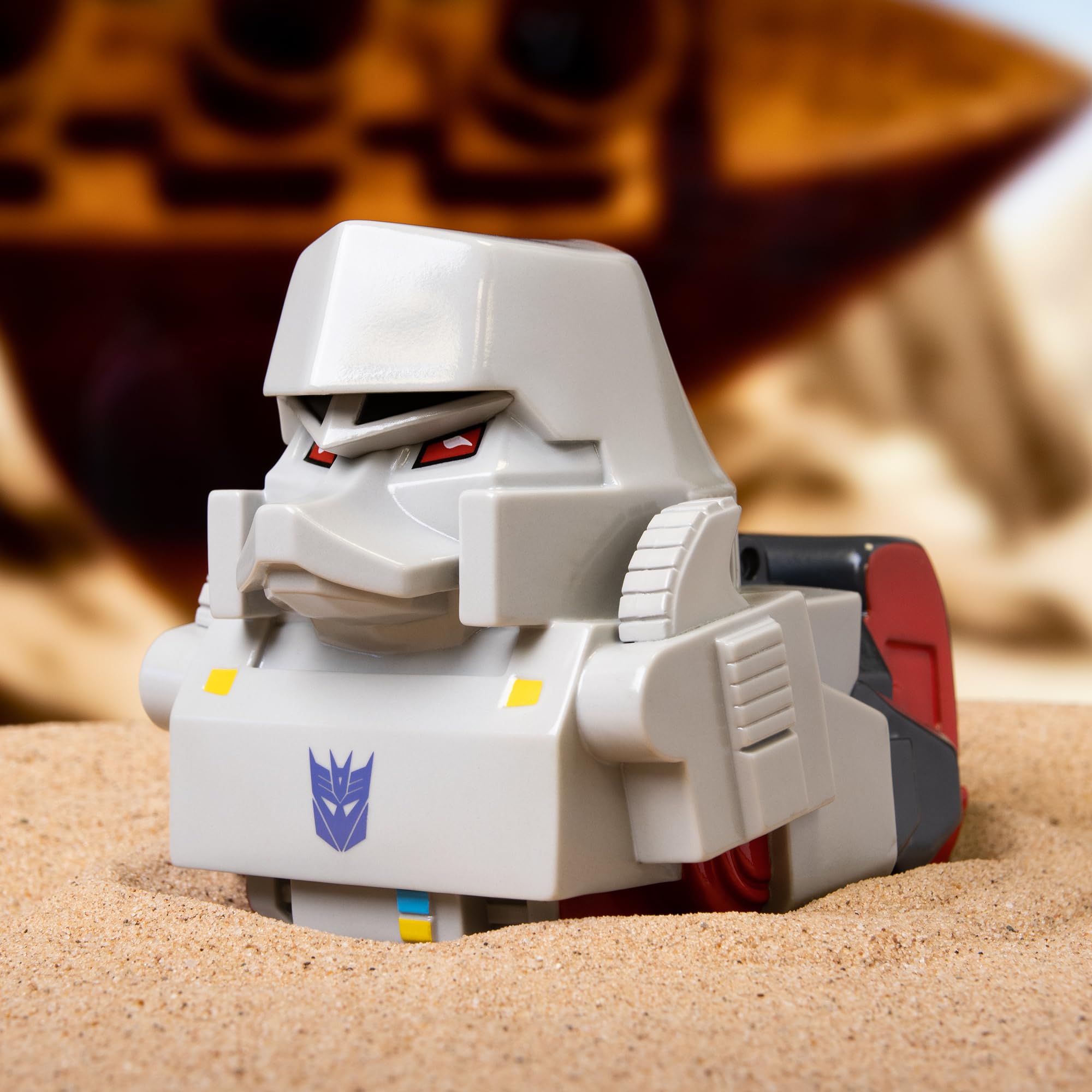 Rubber Road Ltd TUBBZ Boxed Edition Megatron Collectible Vinyl Rubber Duck Figure - Official Transformers… - Image 2