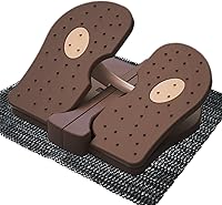 Vista 9 de Foldable Leg Exerciser: Portable Foot Pedal Exerciser for Seniors Under Desk Foot Pedal Exerciser Stepper Exercise for Leg Muscles Relieves Varicose