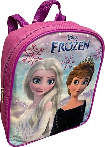 Vista 2 de Ruz Frozen Anna And Elsa - Mini mochila de 12 pulgadas (rosa), Rosado