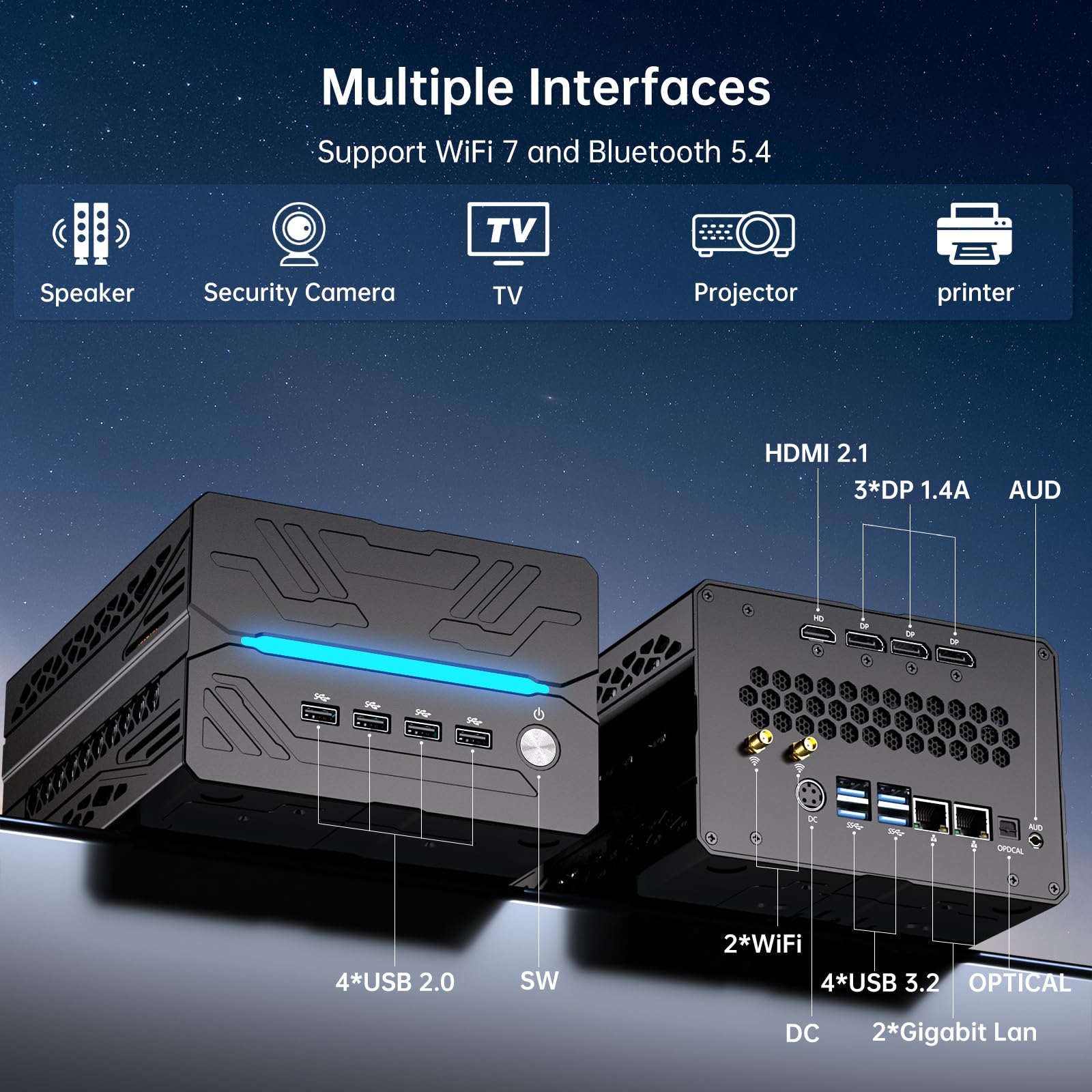 Amazon.com: msecore Mini Desktop Comptuer - 14th Gen Intel Core i9