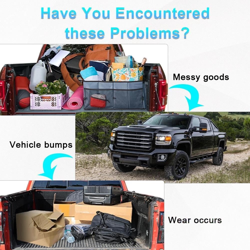 Elastico per Pick-up, Rete per Il carico del cassone del Camion, Organizer a Rete per Il Pavimento, Rete per Bagagliaio per Auto, SUV, Camion e Pick-up.