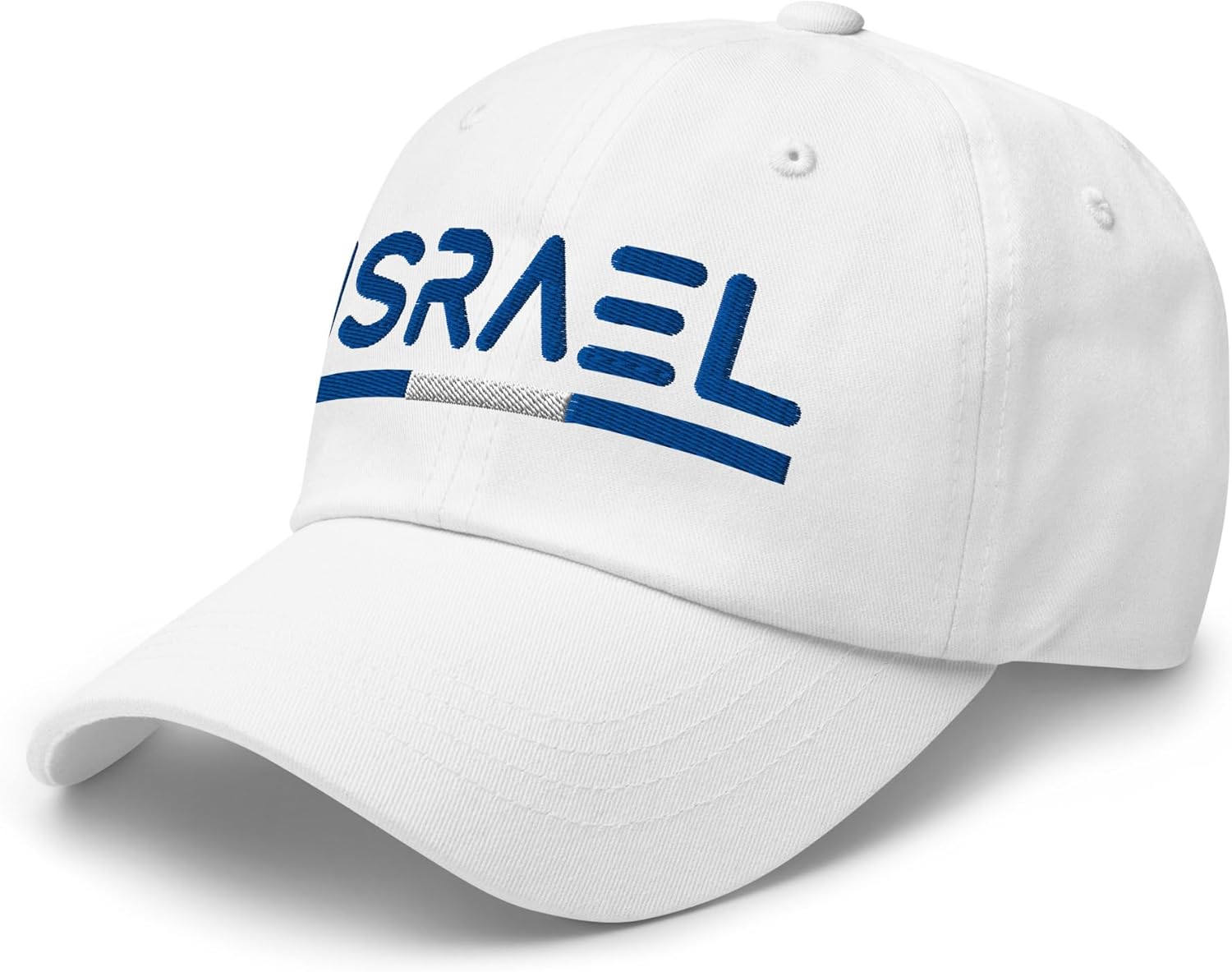 Minimal Israel Flag Hat Israel Soccer Baseball Dad Cap