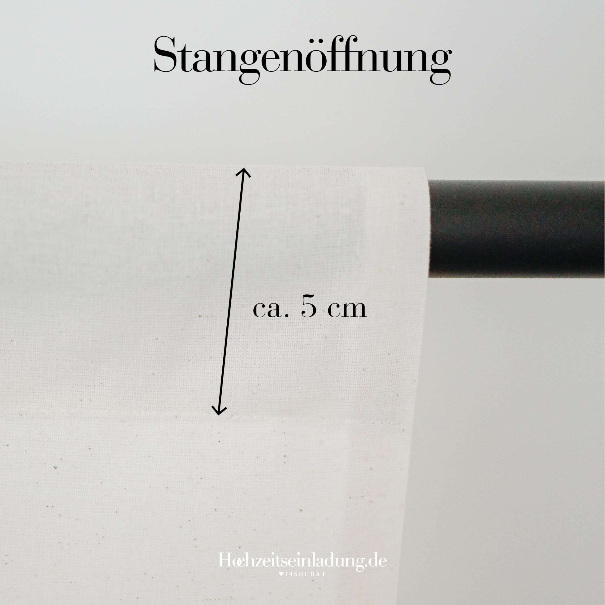 Personalisiertes Hochzeit-Willkommensschild aus Leinen, 60 x 220 cm, Boho Design mit Namen und Datum