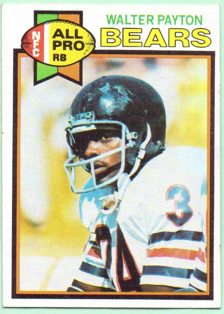 Walter Payton 1979 Topps Football Card #480 - Chicago Bears