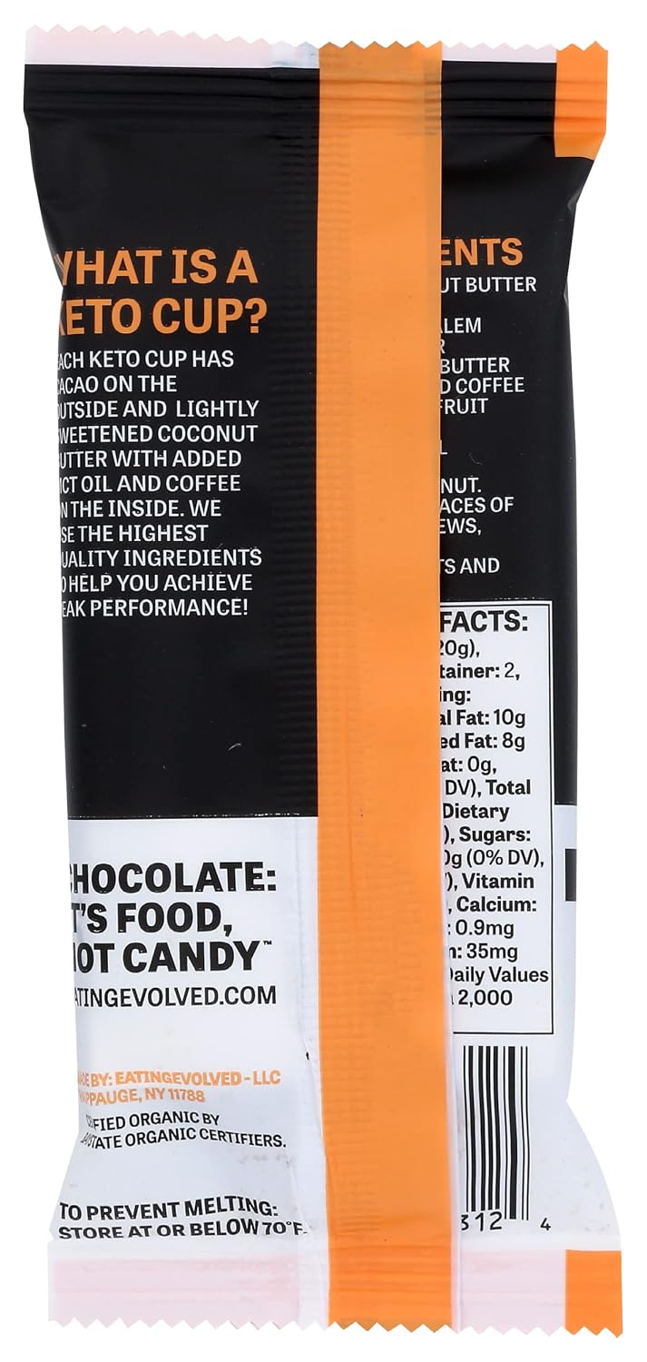EVOLVED Organic Coffee Keto Cups 2 Count, 1.4 OZ