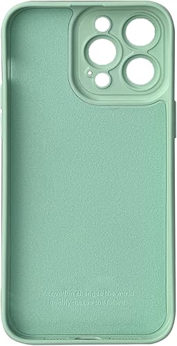 Miniatura 4 de Funda para iPhone 13 Pro Max, funda trasera de goma TPU de silicona verde compatible con iPhone 13 Pro Max (6.7 pulgadas)