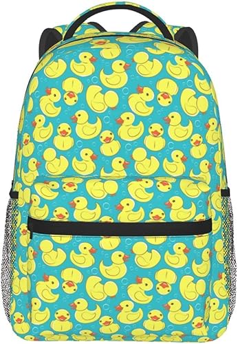 Miniatura 7 de ASYG Mochila de pato linda mochila para computadora portátil para mujer, bolsa de viaje divertida para computadora portátil, Pato 03, Moderno
