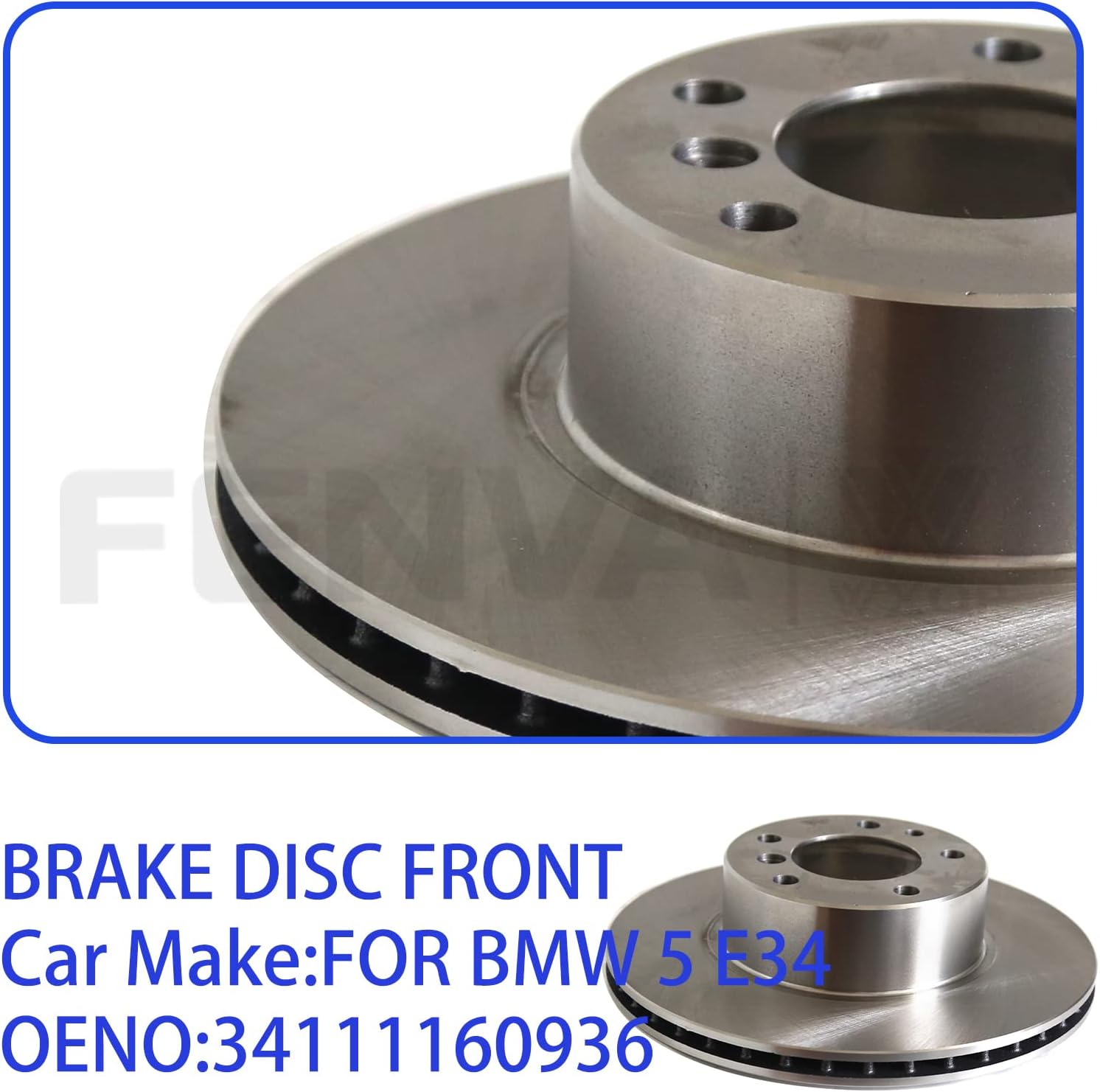 Car Brake Disc Double-Deck Front for BMW5 34111160936 34111169897 34111157503 34116756534