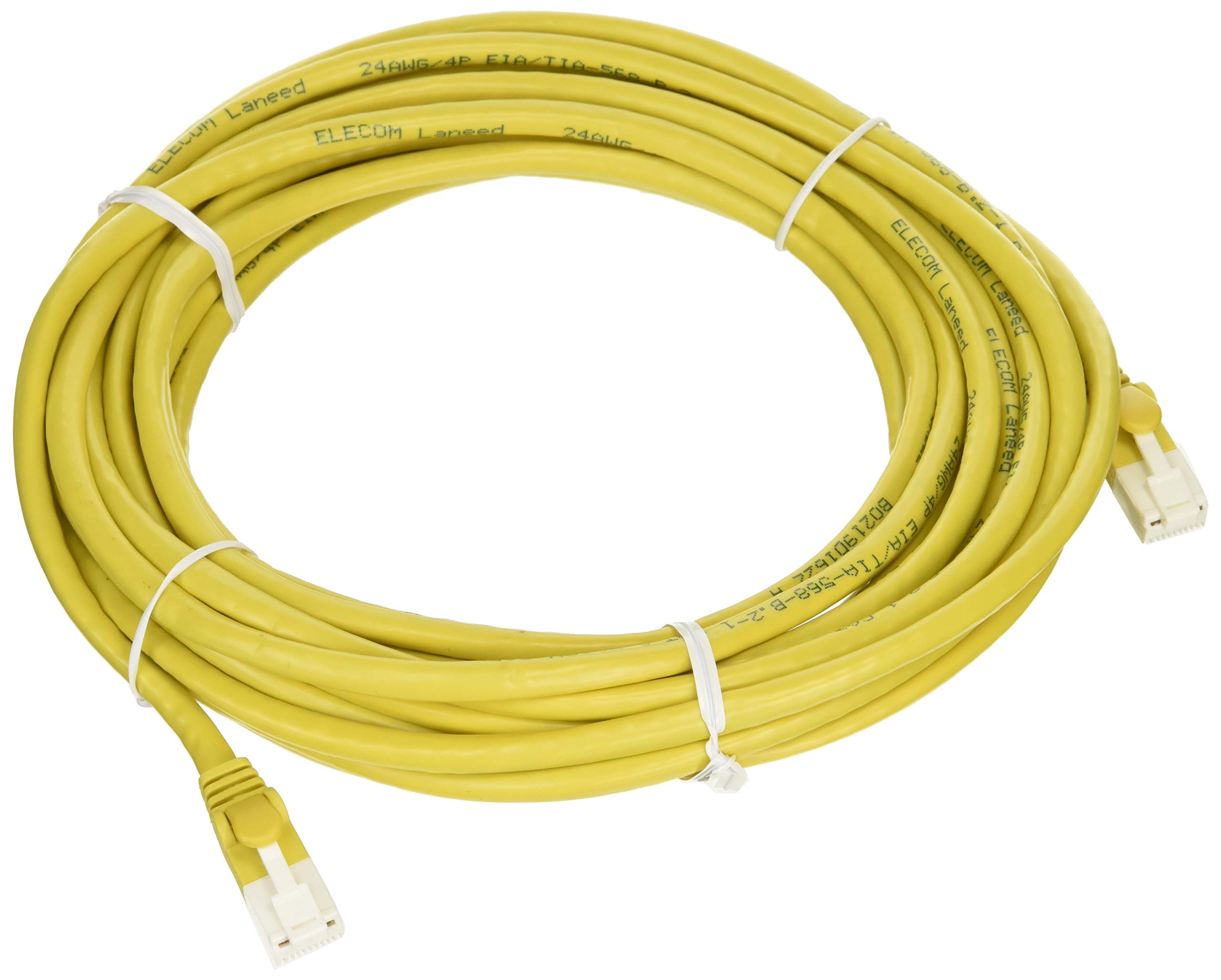Amazon.co.jp: エレコム LANケーブル CAT6 7m ツメが折れない 爪折れ