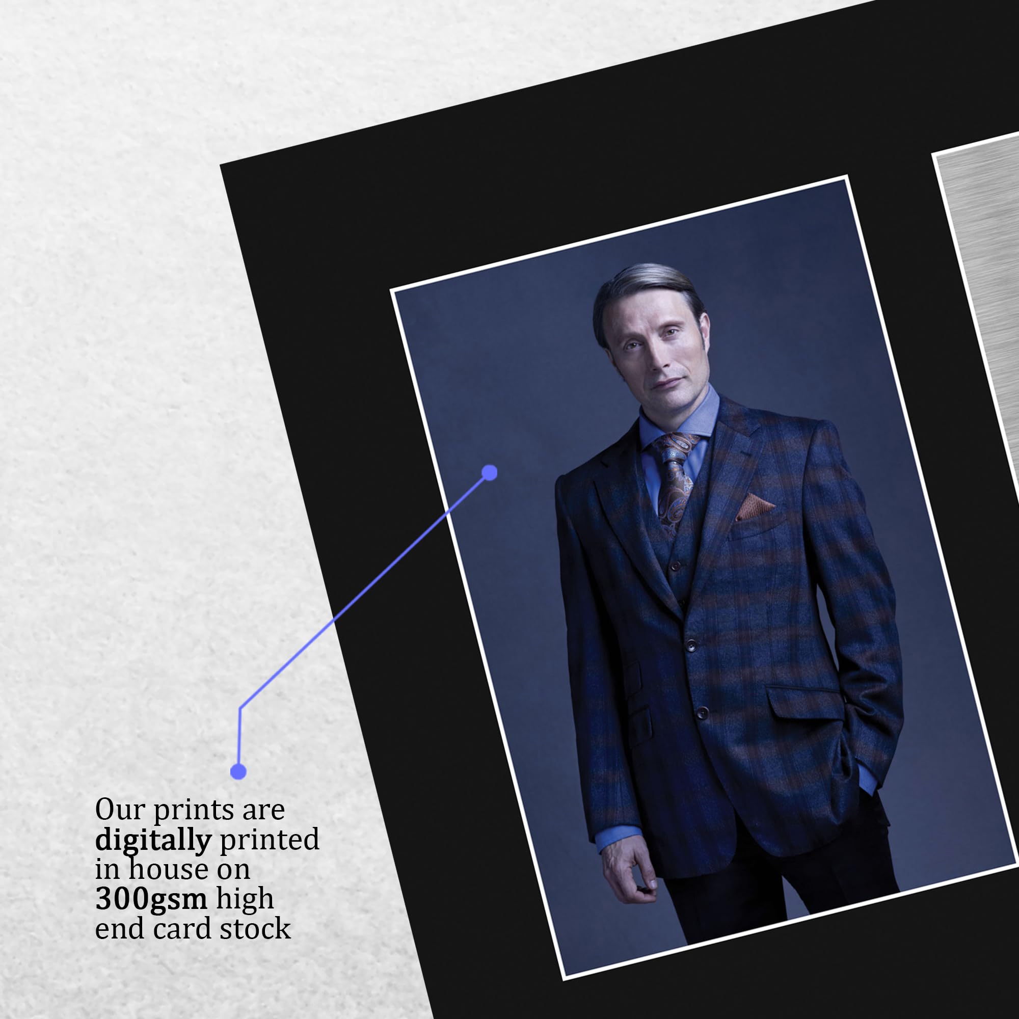 THE ART AND MAKING OF HANNIBAL マッツ　サイン入り Amazon.com: HWC Trading Mads Mikkelsen Hannibal Gifts
