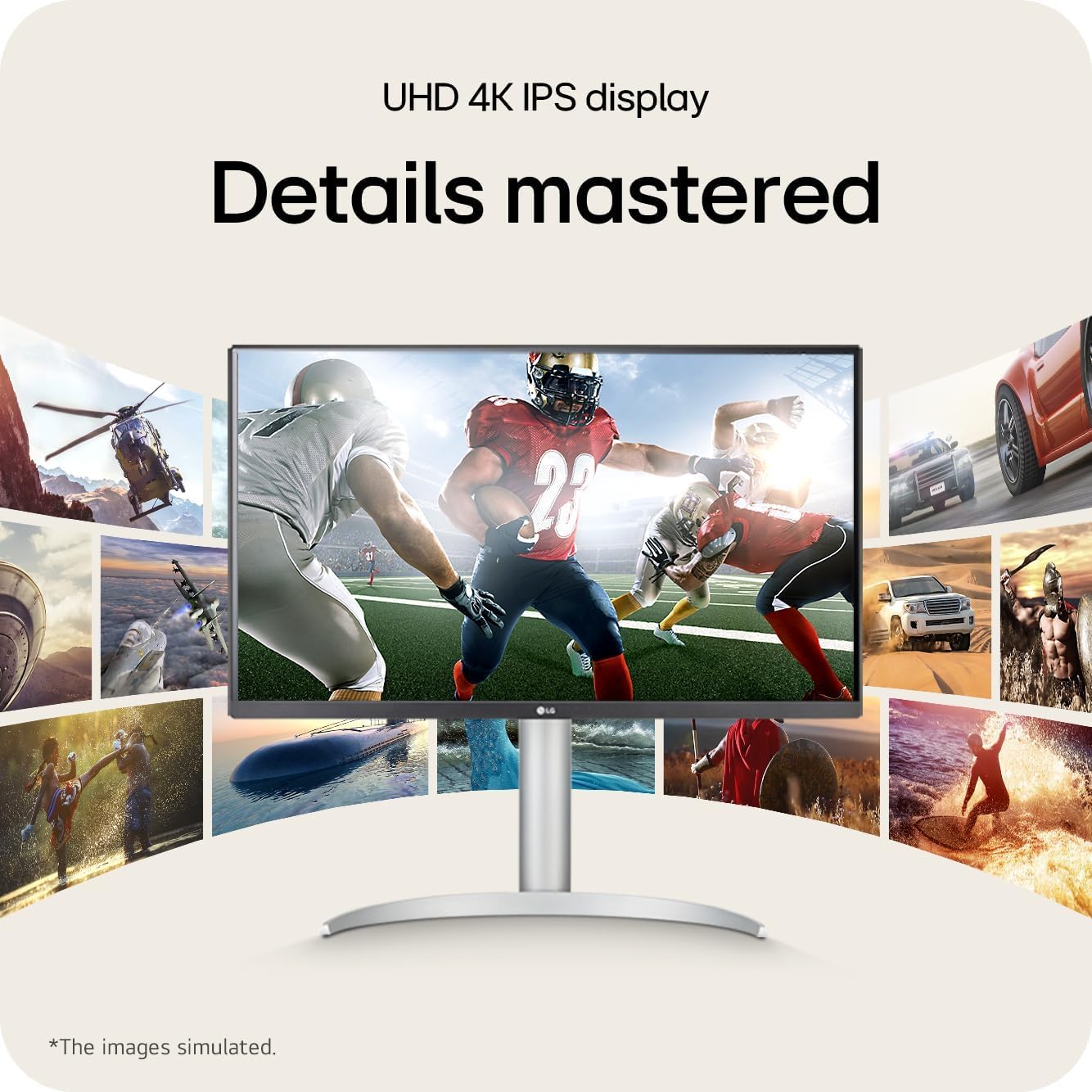 Amazon.com: LG 27 Inch 4K(3840 x 2160) IPS Computer Monitor | HDR