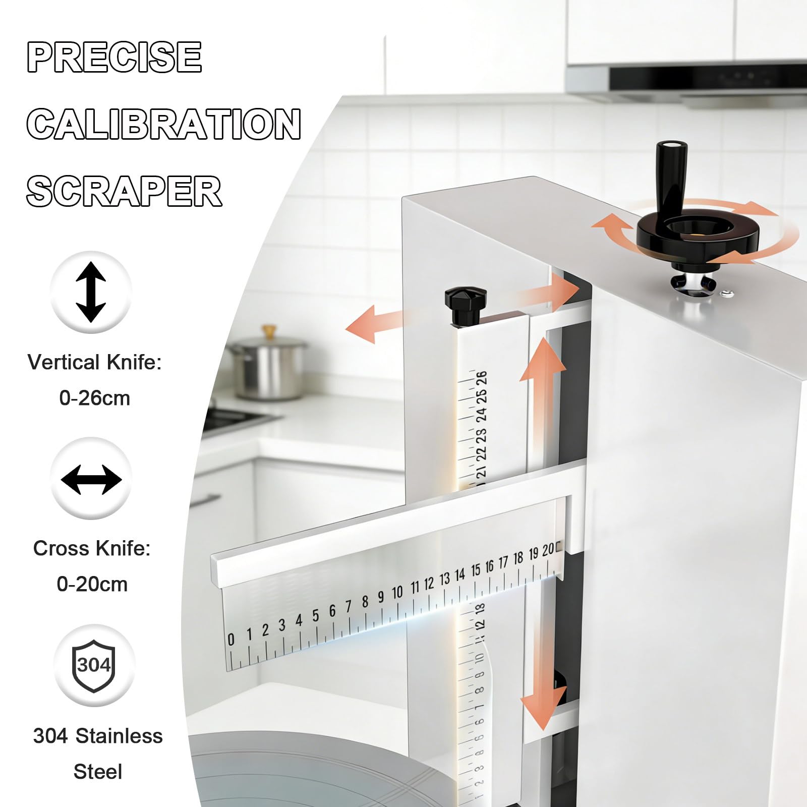 Spandiconcime elettrico e decoratore per torte con velocità regolabile per cottura professionale