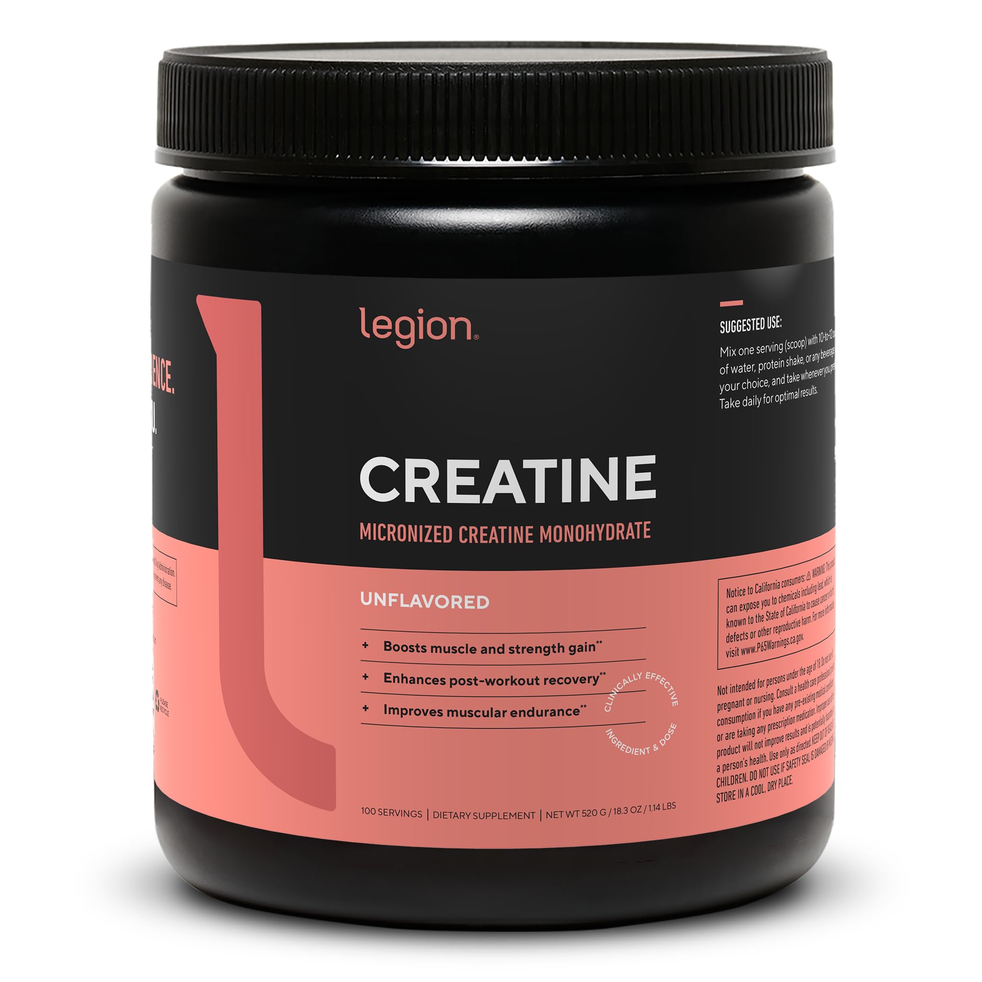 LEGION Micronized Creatine