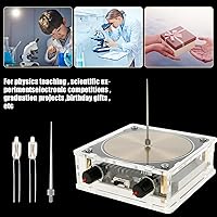 Vista 6 de Bobina musical Tesla, bobina de Tesla con Bluetooth, generador de arco de chispa artificial táctil, modelo de experimento de transmisión Estándar