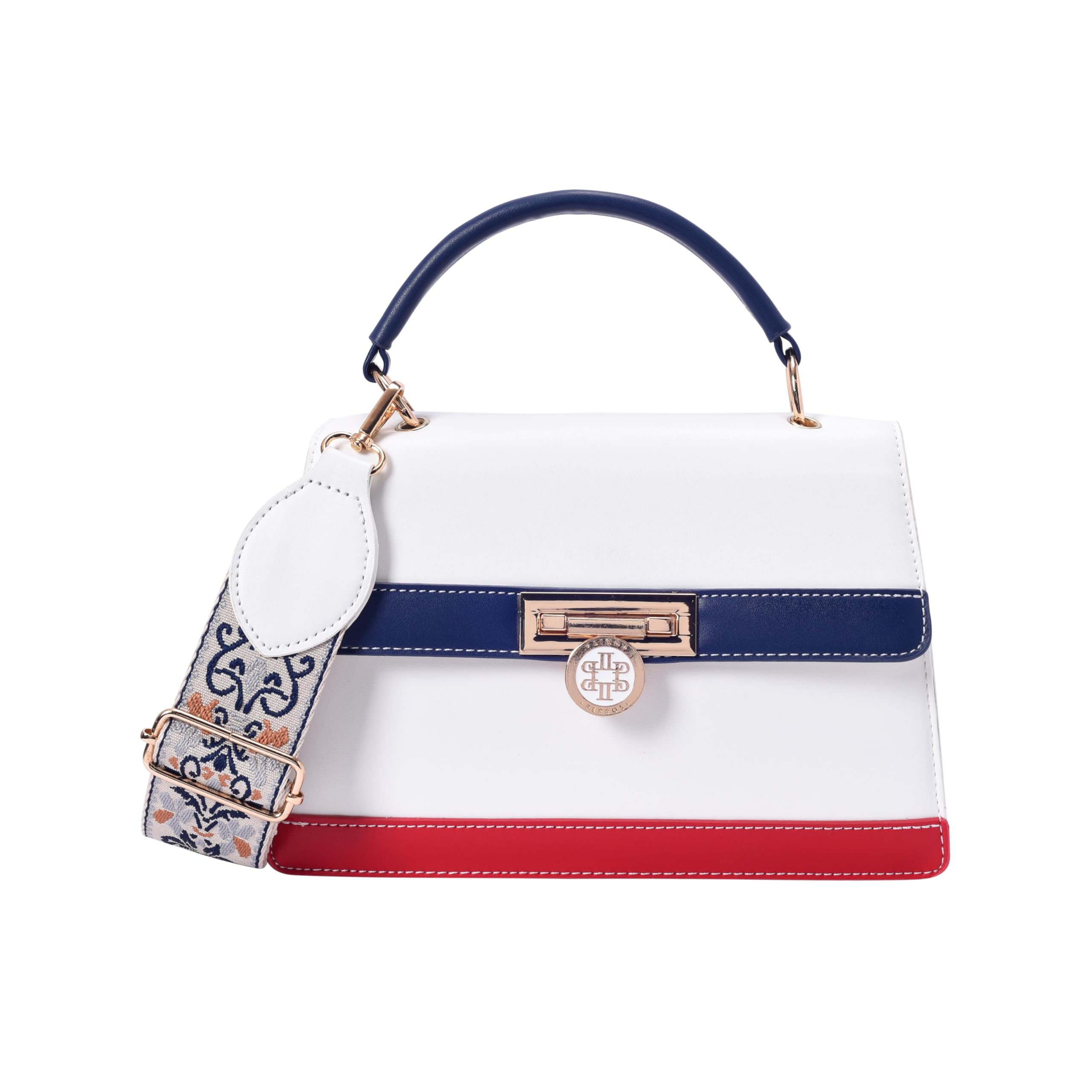 Lino Perros Womens Beige Sachtel Bag (B0D9B76F2X) Amazon Price History, Amazon Price Tracker