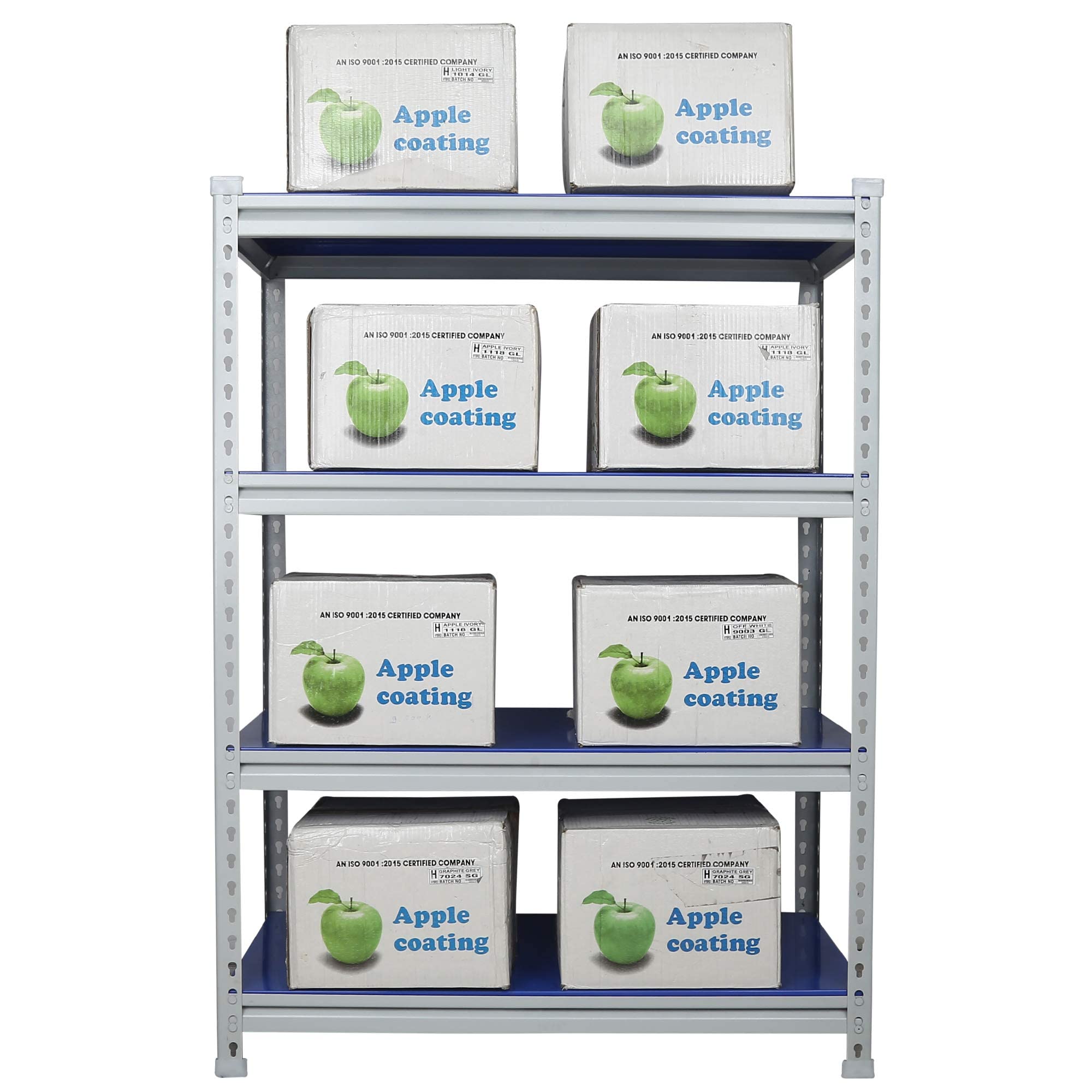 Mil-Nil Prime CRC Shelf Rack - 4 Shelves, Boltless -5