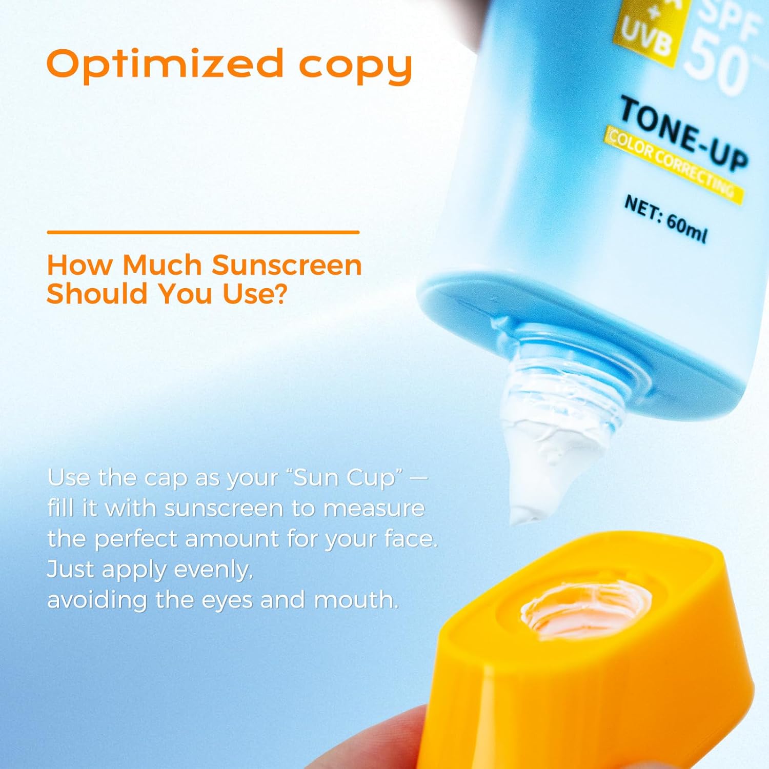 Sunscreen Cream SPF 50 for Face & Body – Broad Spectrum Sun Protection for Oily Skin | Lightweight, Non-Greasy, Oil-, Fragrance- & Oxybenzone-Free,Water Resistant & Vegan，2.03 fl. oz