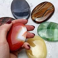 Vista 3 de CrystalAge Piedra de palma dumortierita ~ 2.756x1.969 in